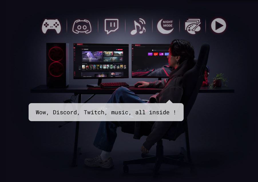 Opera GX - Multitasking